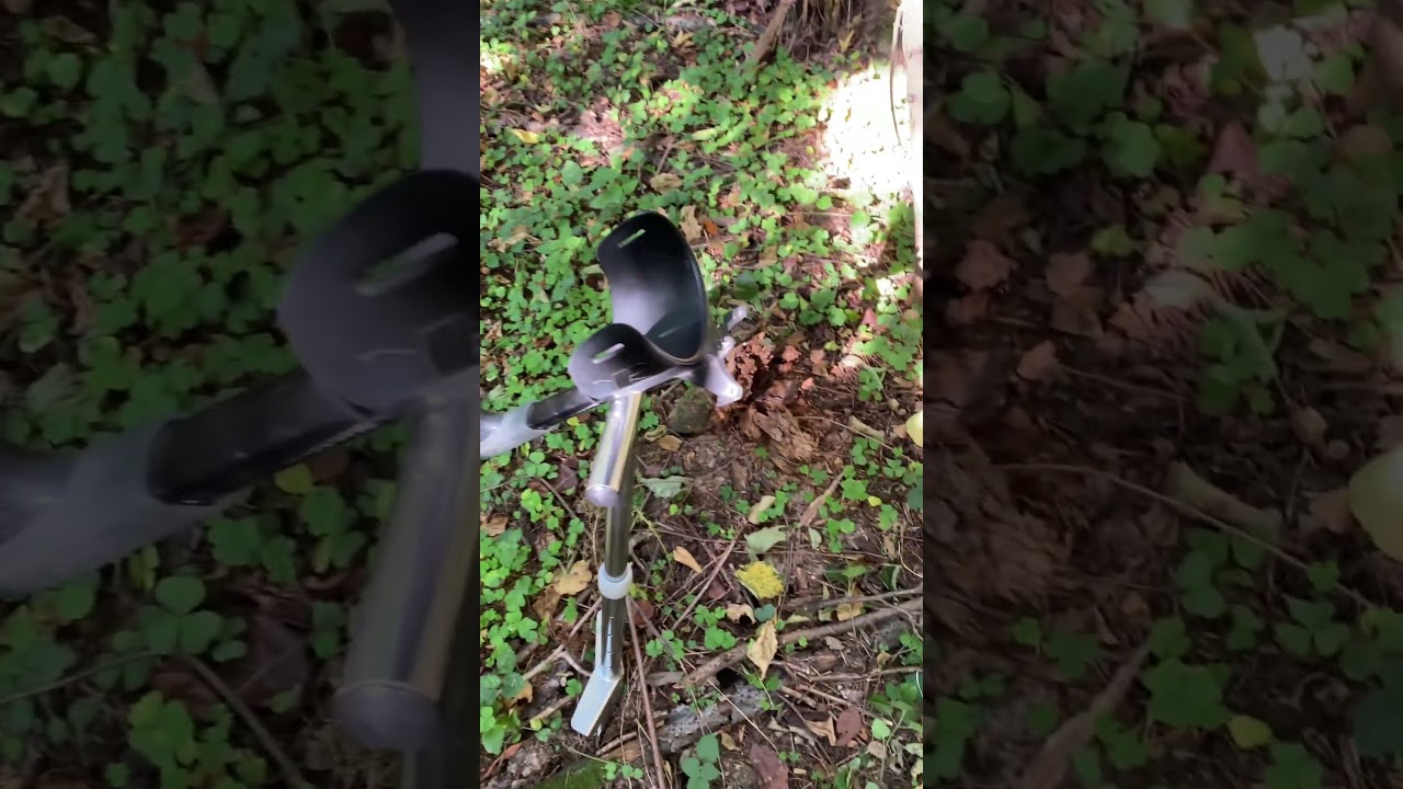 Пила в лесу.