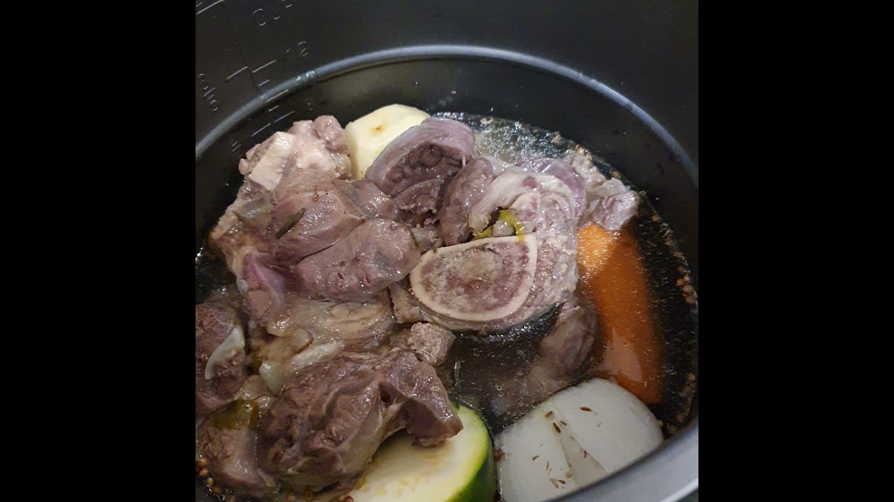 Puchero en olla eléctrica a presión CUK.  PARTE 1.