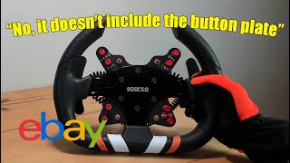 A cheap ebay wheel rim that's perfect for sim racing?