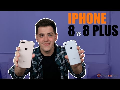 COMPARATIVO: iPhone 8 ou iPhone 8 Plus