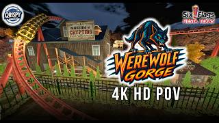 Werewolf Gorge Full POV - Six Flags Fiesta Texas