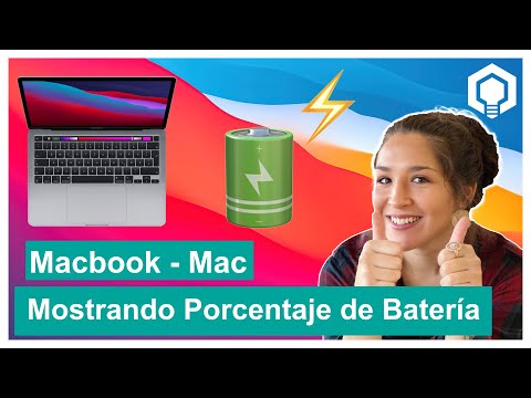MacBook | Mac | ¿Cómo mostrar permanentemente el Porcentaje de Batería?