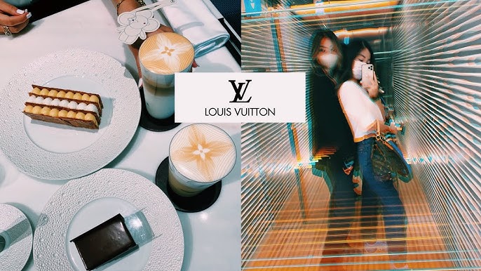 Paris vlog ✨☕️ Louis Vuitton cafe, chocolate store & gift shop