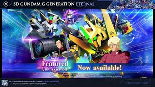 Full Armor Hyaku-Shiki Kai + D Gundam Third (EX) — PV Trailer | SD Gundam G Generation ETERNAL