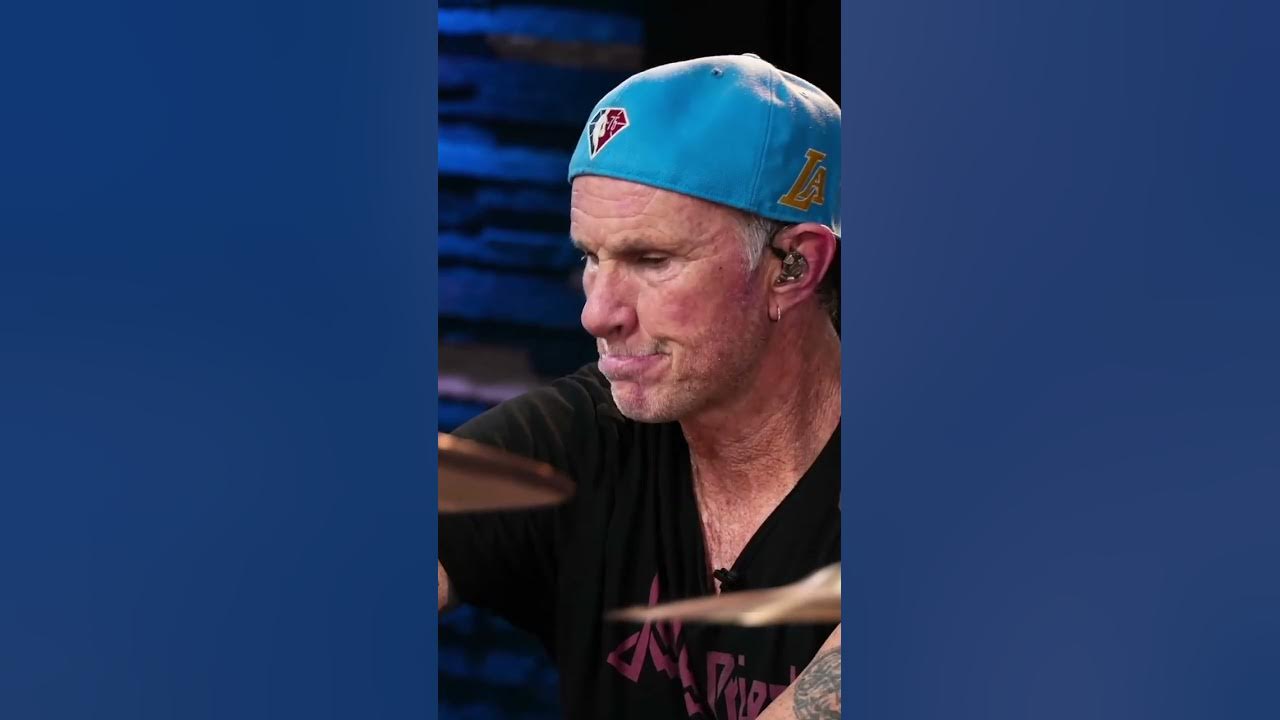 Chad Smith with his motorbike