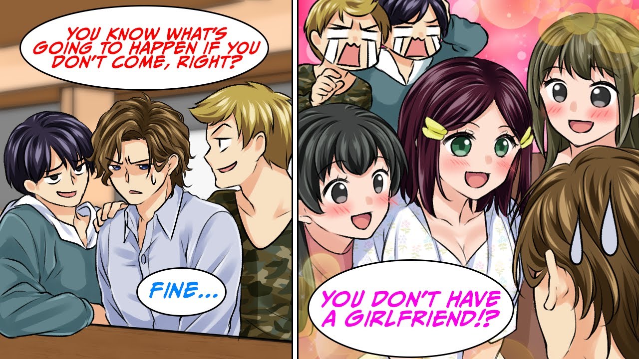 [Manga Dub] Junior's who have my weakness I had no choice but to attend a blind date party 