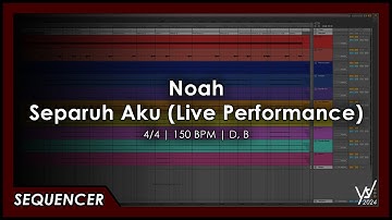 Noah - Separuh Aku (Live Performance) [Sequencer]