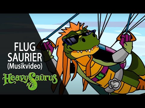 Heavysaurus - Flugsaurier (Offizielles Musikvideo) | Dino Metal für Mini Rocker