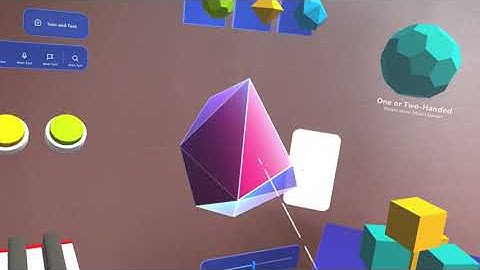 MRTK3 Hand Interaction Example deploy and run on HoloLens2.