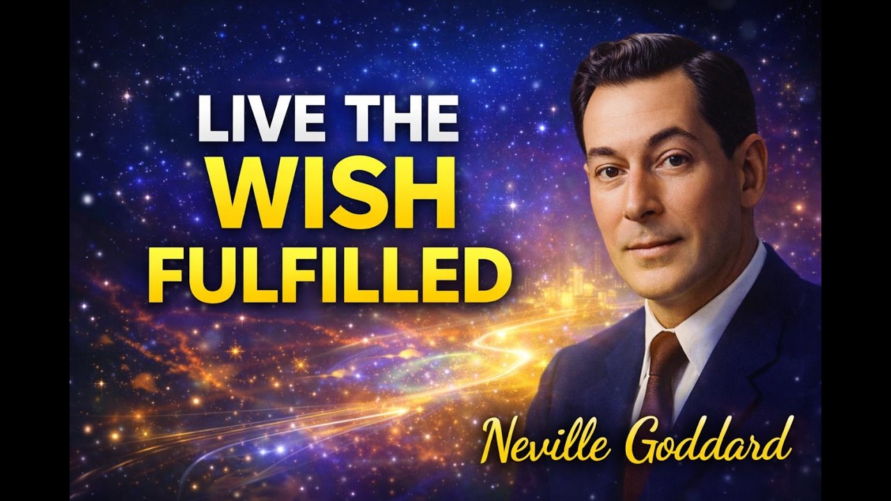 “Fall Asleep Inside Your Dream Life — Guided Wish Fulfilled Meditation By Nevillle Goddard