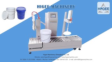 Best choice for paint bucket filling machine
