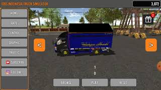 cara ganti skin di idbs Indonesia truk simulator screenshot 2