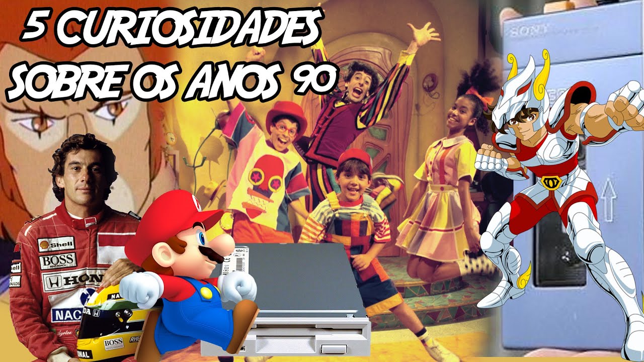 5​ ​Curiosidades​ ​Fascinantes​ ​sobre​ ​os Anos​ ​90