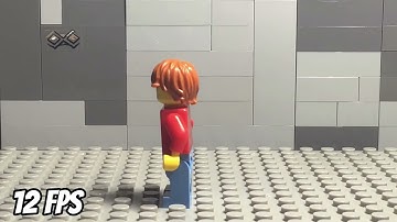 Lego Walk Cycle (12 FPS, 24 FPS)