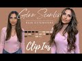 GLAM SEAMLESS BEACH WAVE CLIP IN | I went to the Glam Seamless salon in Los Angeles
