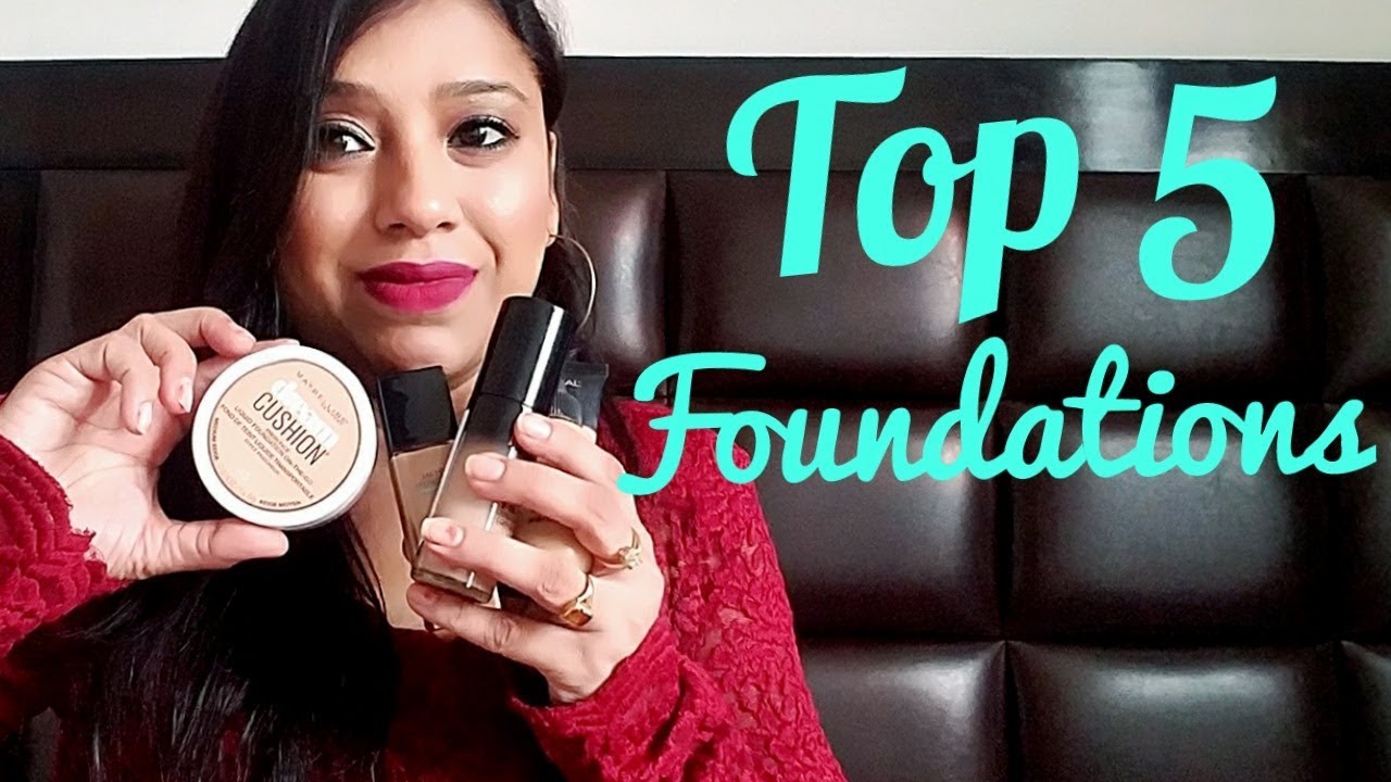 5 Best Foundation for Indian skin tone & all skin types in Hindi