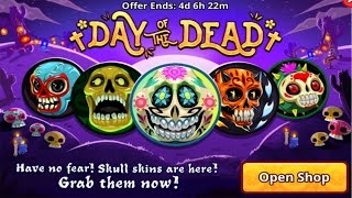 *NEW SKINS* AGARIO MOBILE &#39;DAY OF THE DEAD SKINS&#39;