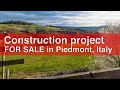 Unfinished building project for sale in Monferrato