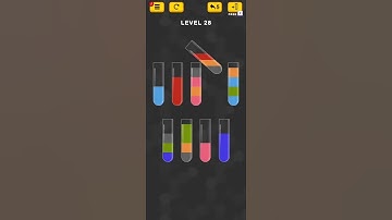 Water Sort Color Puzzle Level 28 Walkthrough Solution iOS/Android