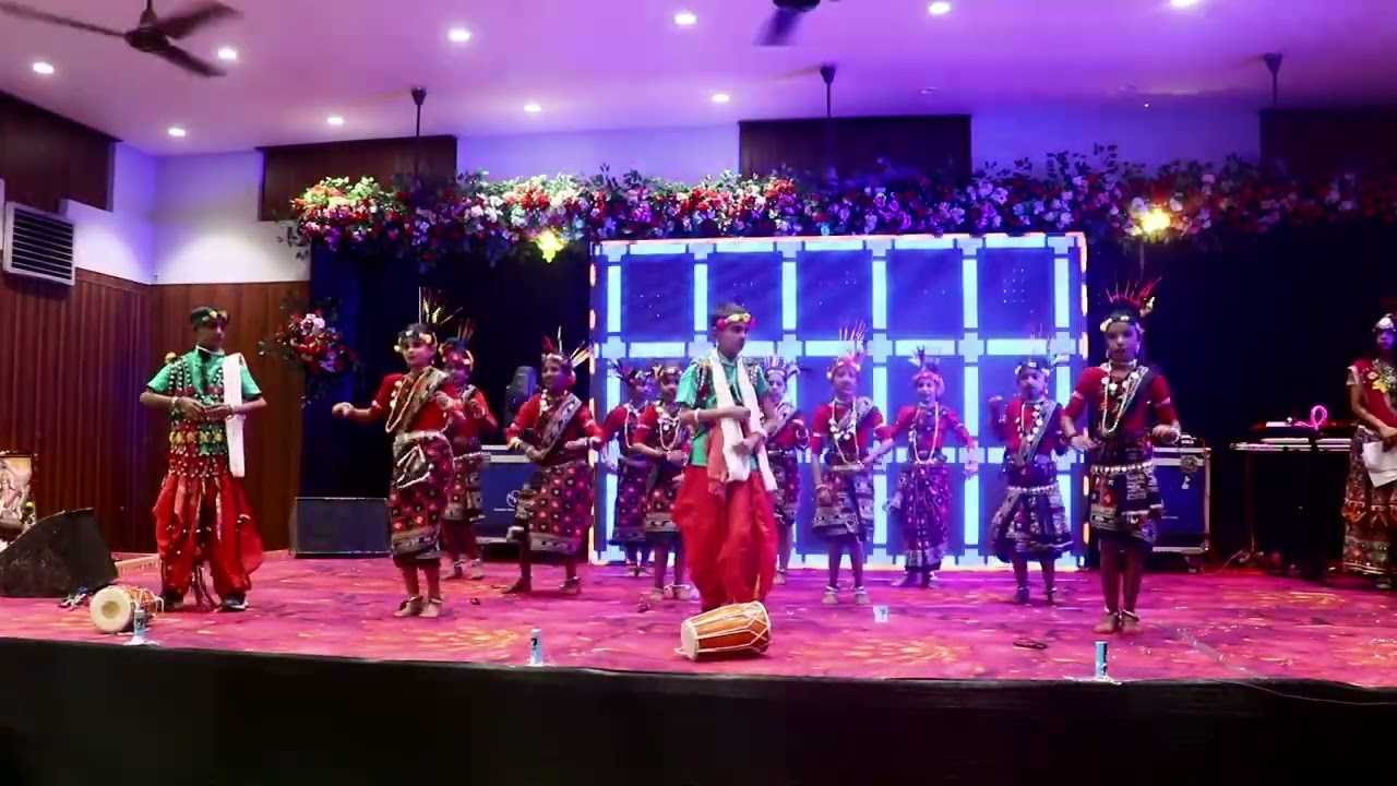 Annual Function 2024-25 || Best Sambalpuri Theme Group Dance Performance