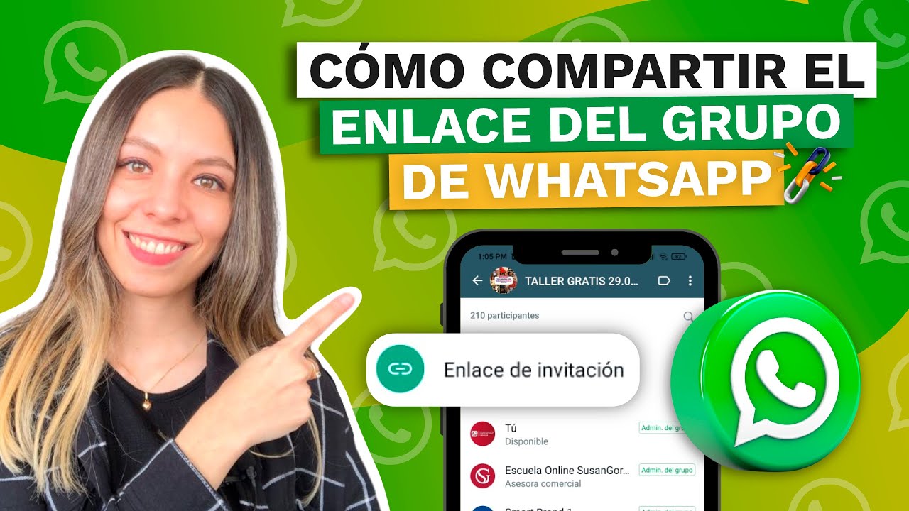 Como COMPARTIR el ENLACE de un GRUPO DE WHATSAPP - YouTube
