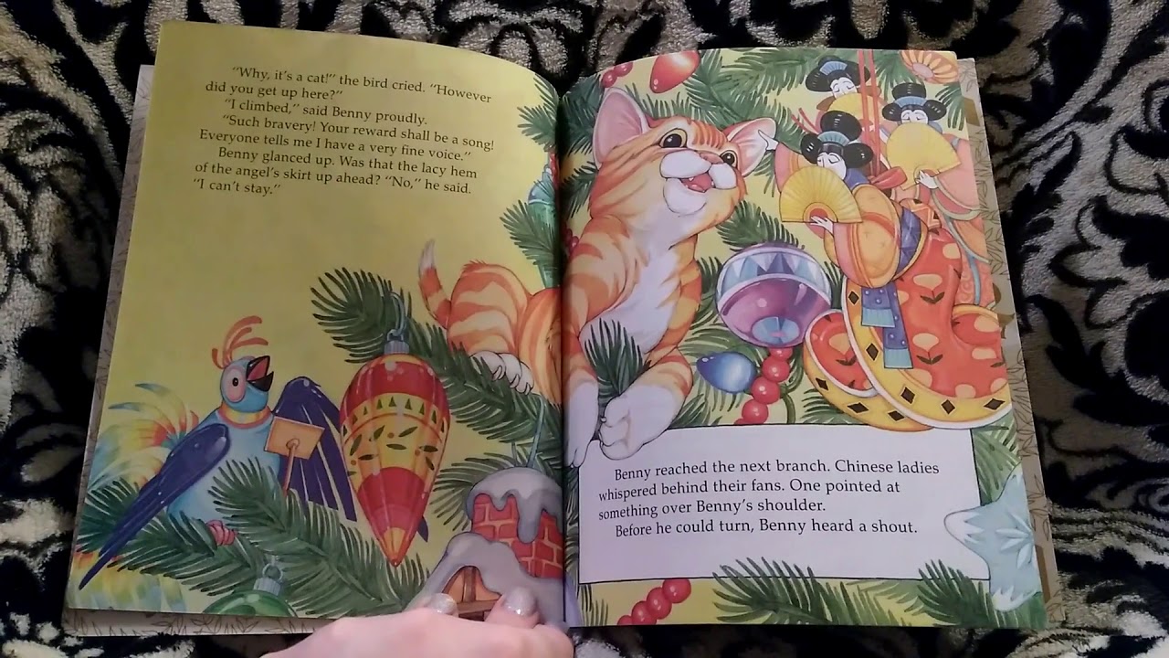 The Cat That Climbed the Christmas Tree YouTube