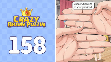 Crazy Brain Puzzle Level 158 Real or Fake GF