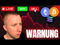 🔴LIVE Bitcoin Trading! Wie schlimm wird es? HIER kaufe ich erst nach!
