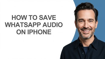 How To Save WhatsApp Audio On iPhone - KevinHowTo