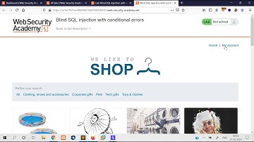 Blind SQL injection with conditional errors [Solution Video] | Web Security Academy