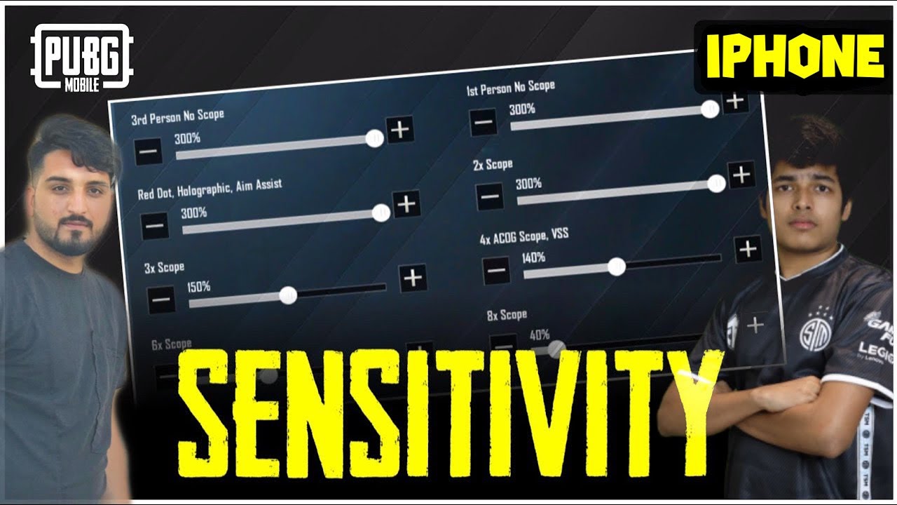 best sensitivity for pubg mobile iphone 12 pro max
