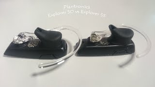 Andes Graag gedaan zege Plantronics explorer 50 vs explorer 55 - YouTube