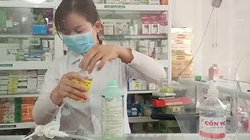 #corona Dược sĩ hướng dẫn làm nước rửa tay khô từ cồn 90 độ và vitamin e