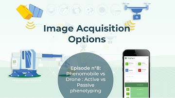 Acquisition options, Episode 8 : Phenomobile vs Drone : Active vs Passive phenotyping