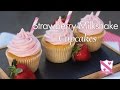 Strawberry Milkshake Cupcake Recipe - In The Kitchen With Kate