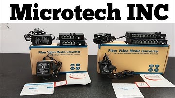 @microtech-inc Fiber video converter available