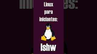 Comando Linux para ver o hardware do PC | lshw