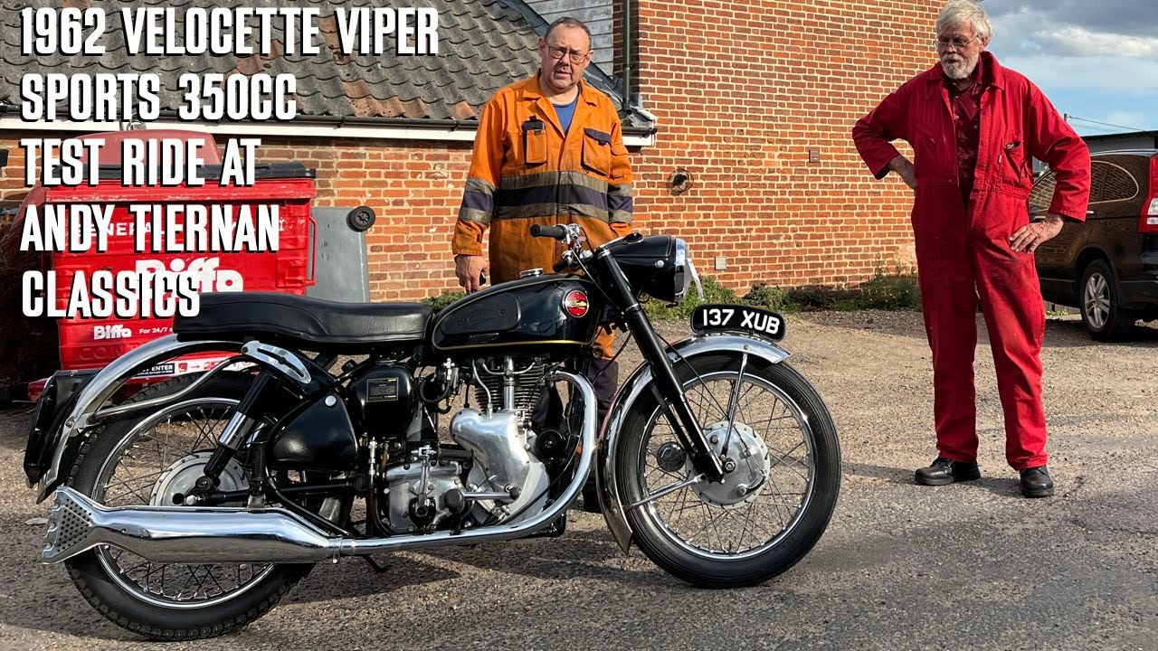 1962 Velocette Viper Sport 350cc at Andy Tiernan Classics 