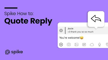 Spike How-to: Quote Reply