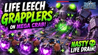 Grapplers on Mega Crab! | 🦀 | Nasty Boom Beach