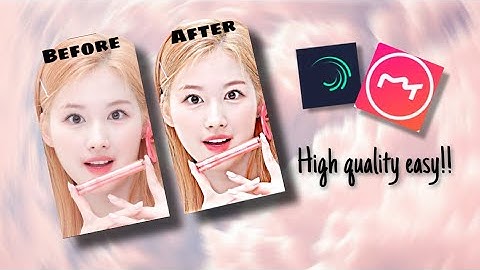 How to make high quality video in alight motion and meitu