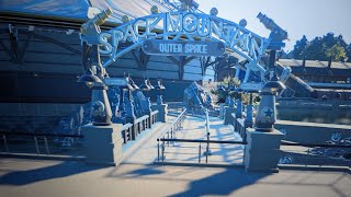 Space Mountain Outer Space onride (Planet Coaster 2)