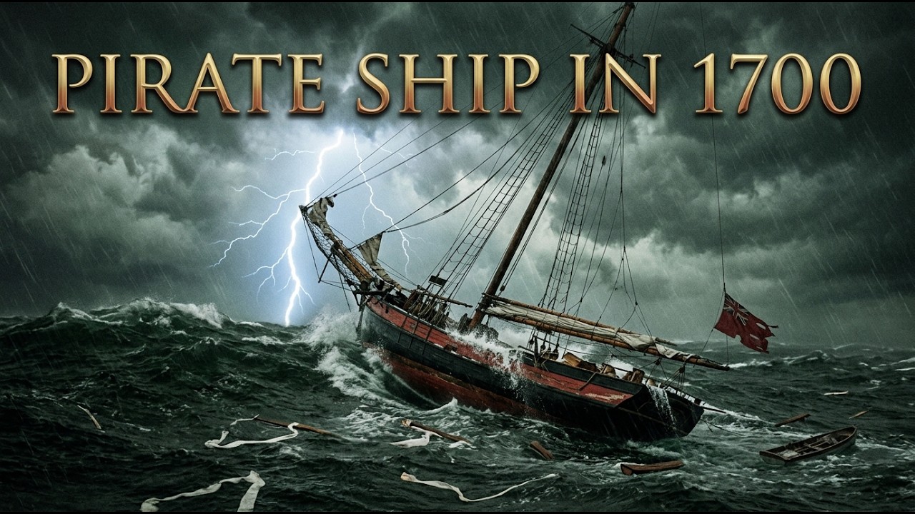This Is How People Lived Inside a Pirate Ship in the Caribbean in 1700 | Gold, Storms and Mutiny