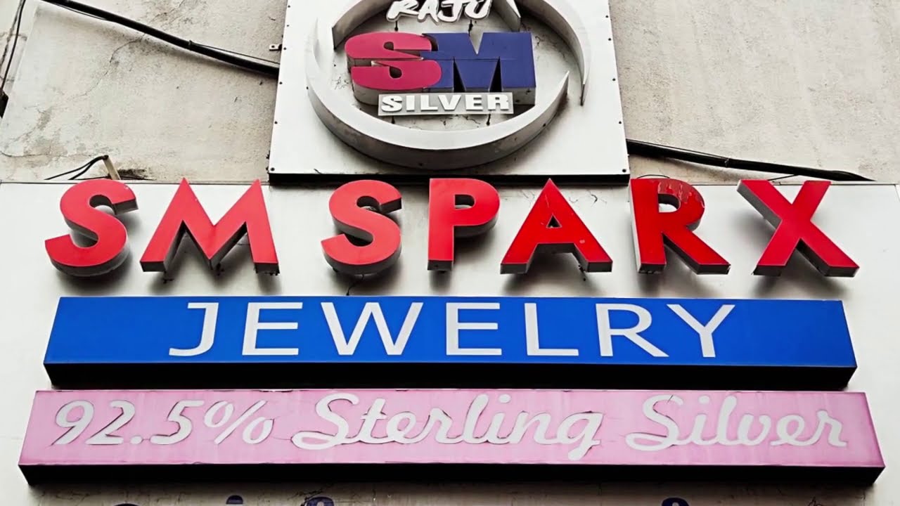 SM Sparx Jewelry The Best Silver Shop in Salem, India. YouTube