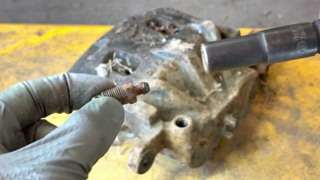 How to undo a stuck or seized brake calliper bleed screw or nipple.