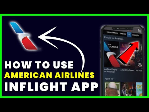 How to Use AAINFLIGHT.COM (American Airline’s Inflight App) (FREE WiFi)