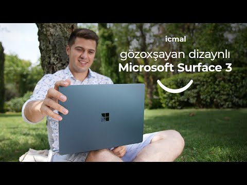 Sürətli və sensorlu ekrana malik Microsoft Surface 3! #KontaktHome