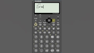 Calculate Definite Integrals with the CASIO fx-991CW!