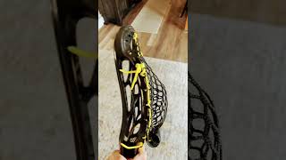 Little Chenango top string #lacrosse #lacrossestick #stringing