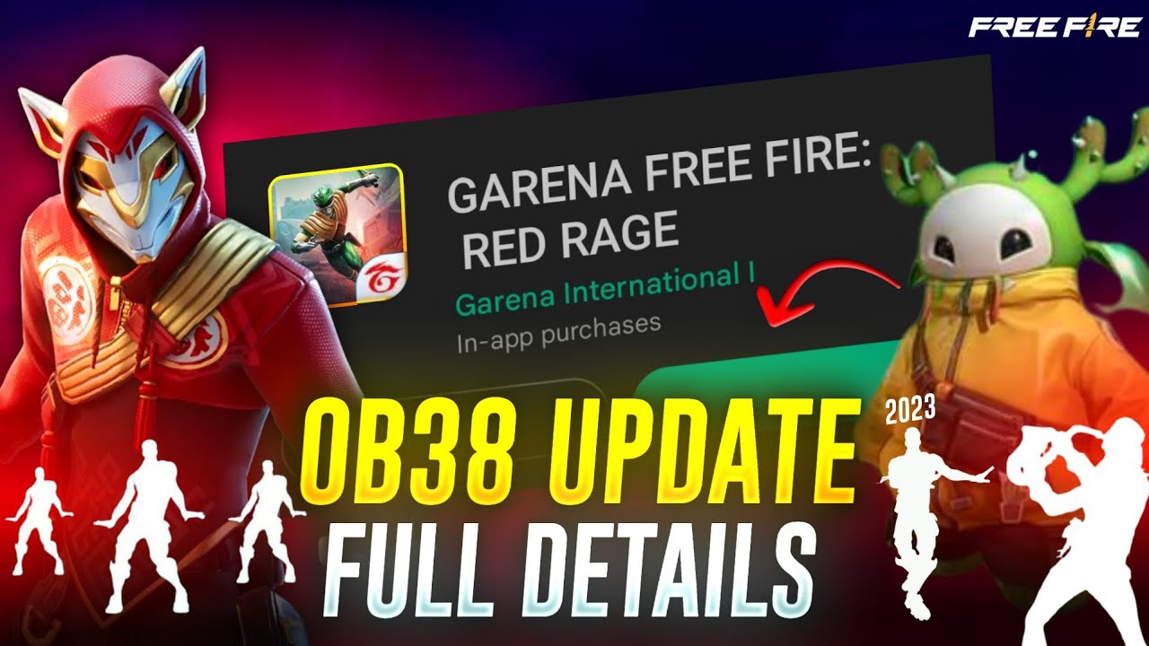 Atualização Free Fire 2023: quando a Garena vai lançar a próxima versão  OB38?